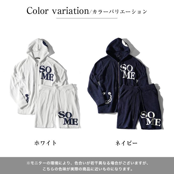 SOMEDIFF セットアップ メンズ ブランド ハーフパンツ パーカー SOMEDIFF セットアップ メンズ ブランド ハーフパンツ パーカー