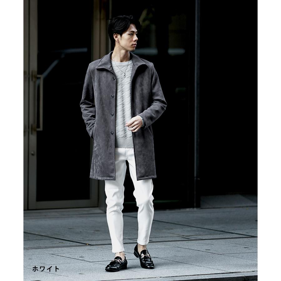 SOMEDIFF（サムディフ） 裏起毛パンツ メンズ スキニーパンツ