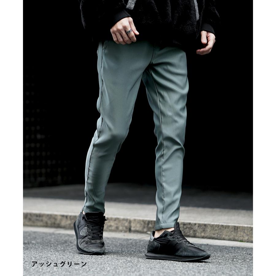 SOMEDIFF（サムディフ） 裏起毛パンツ メンズ スキニーパンツ