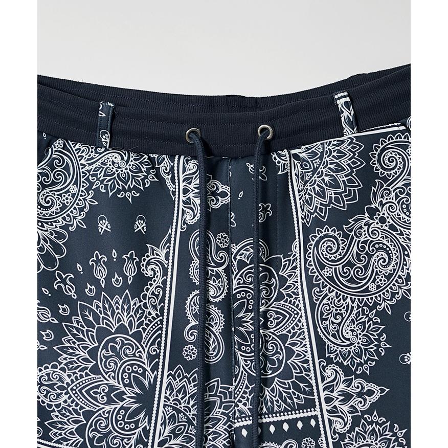 【レザレクション】美品 セットアップ モックネック ハーフパンツ L メンズ DIVINER GOLF（ディバイナー ゴルフ） ゴルフ セットアップ メンズ