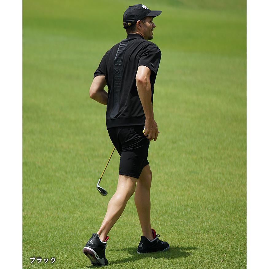 HARA　DIVINER GOLF クルーネックプルオーバー DIVINER GOLF】ストレッチ布帛プルオーバー メンズ ゴルフウェア