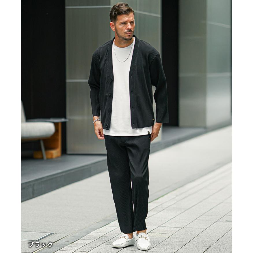 SOMEDIFF（サムディフ） プリーツ セットアップ メンズ カーディガン