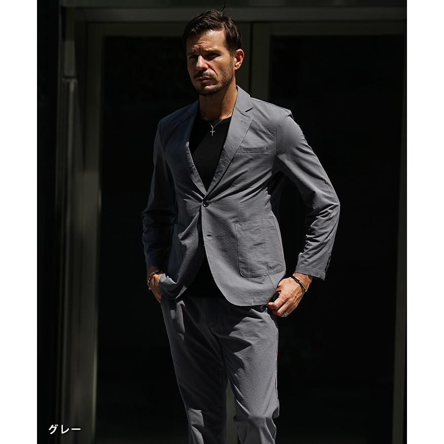 Jokerさん専用 joker セットアップ メンズ 洗える スーツ ウォッシャブル シア