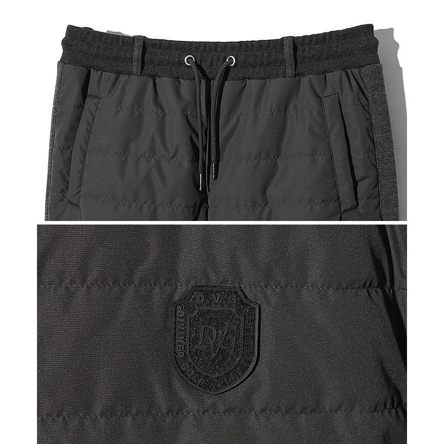【DIVINER GOLF】 ゴルフウェア メンズ セットアップ 冬 上下セット 中綿 キルティング モックネック 防寒 ゴルフ セットアップ スリム_18