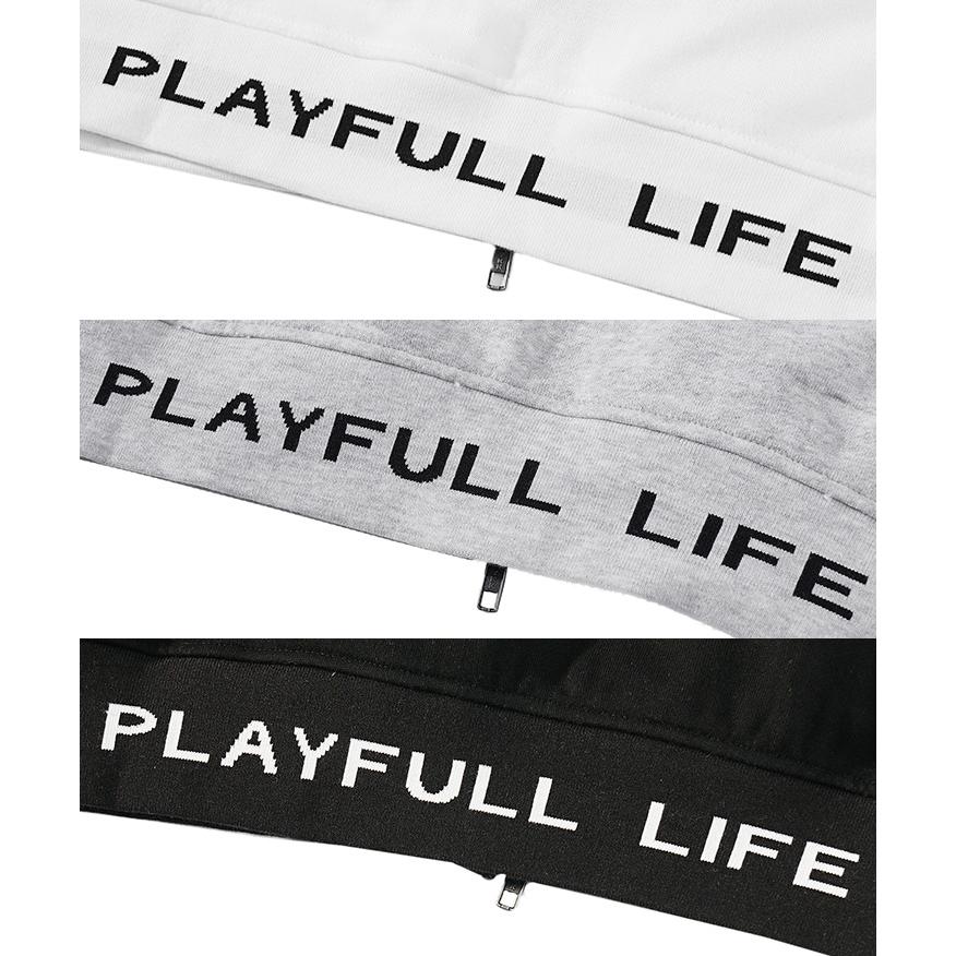 DIVINER GOLF ゴルフウェア メンズ セットアップ ブランド 裏毛 ロゴ ゴルフ スウェット 上下セット サイドライン パーカー ジョガーパンツの画像