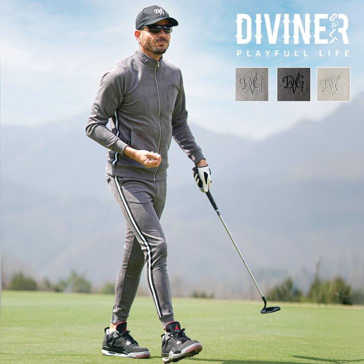 THURSDAY GOLF ブラウンセットアップ 新品未使用　ゴルフウェア　春 DIVINER GOLF（ディバイナー ゴルフ） ゴルフウェア メンズ