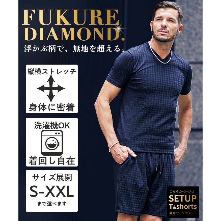 joker（ジョーカー） セットアップ メンズ 夏 半袖短パン 総柄 Tシャツ