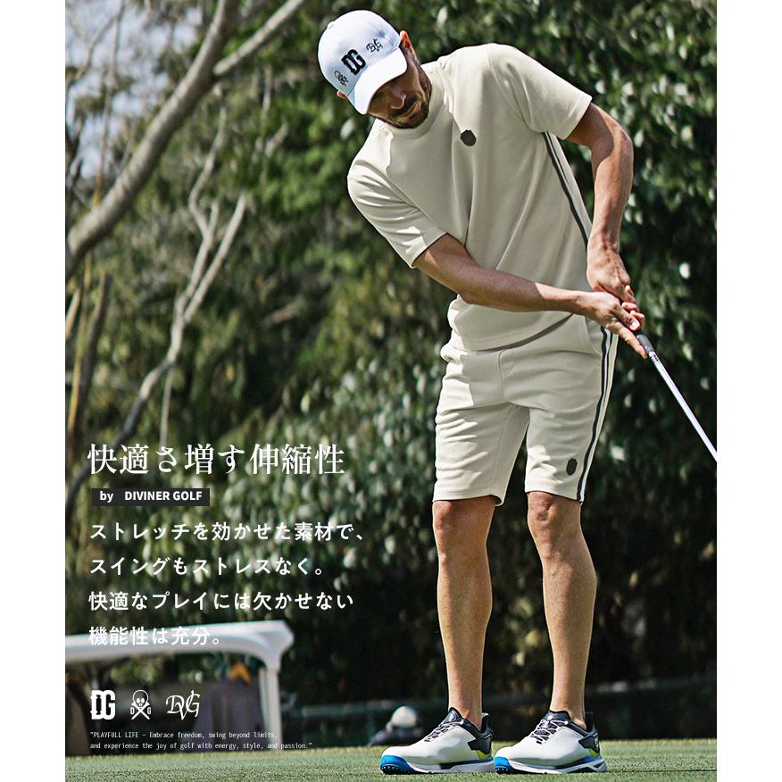 DIVINER GOLF ゴルフウェア メンズ セットアップ ブランド 上下セット
