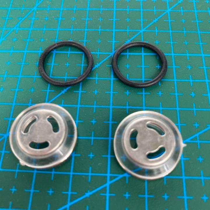 ブレーキフルード確認窓 2個 点検窓 リザーバータンク確認用 マスター