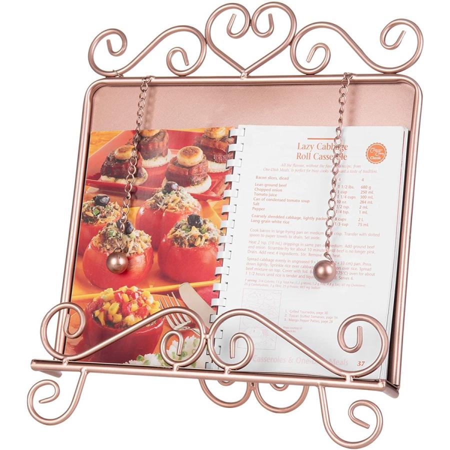 ランキングや新製品 スクロールワークの料理ブックスタンド その他キッチン 台所用品 カラー ブラック Www Gatorheatandair Com