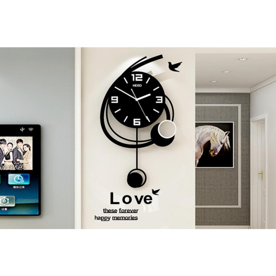 爆安プライス 壁掛け時計 インテリア 高級 モダン シンプル おしゃれ レトロ かわいい クラシック スタイリッシュ リビング アンティーク ユニーク 柔らかい Atempletonphoto Com