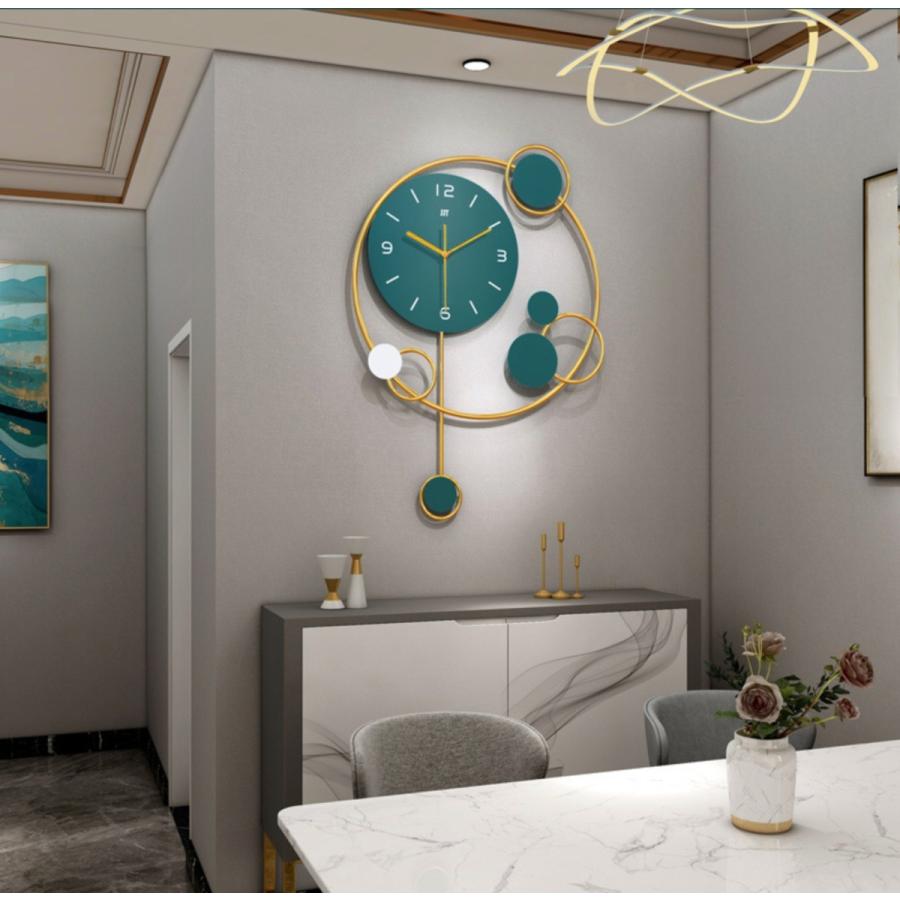 壁掛け時計 カラフル クリエイティブ インテリア 高級 モダン シンプル