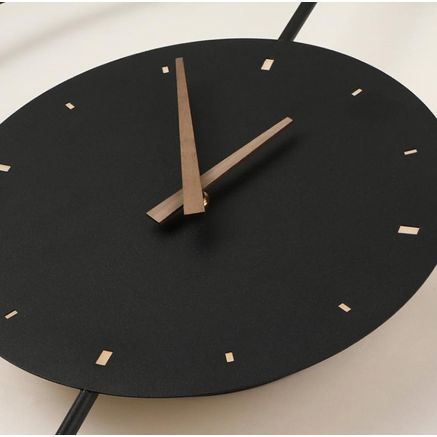 LED ランプ モダン ミニマル 壁掛け時計 シンプル アンティーク