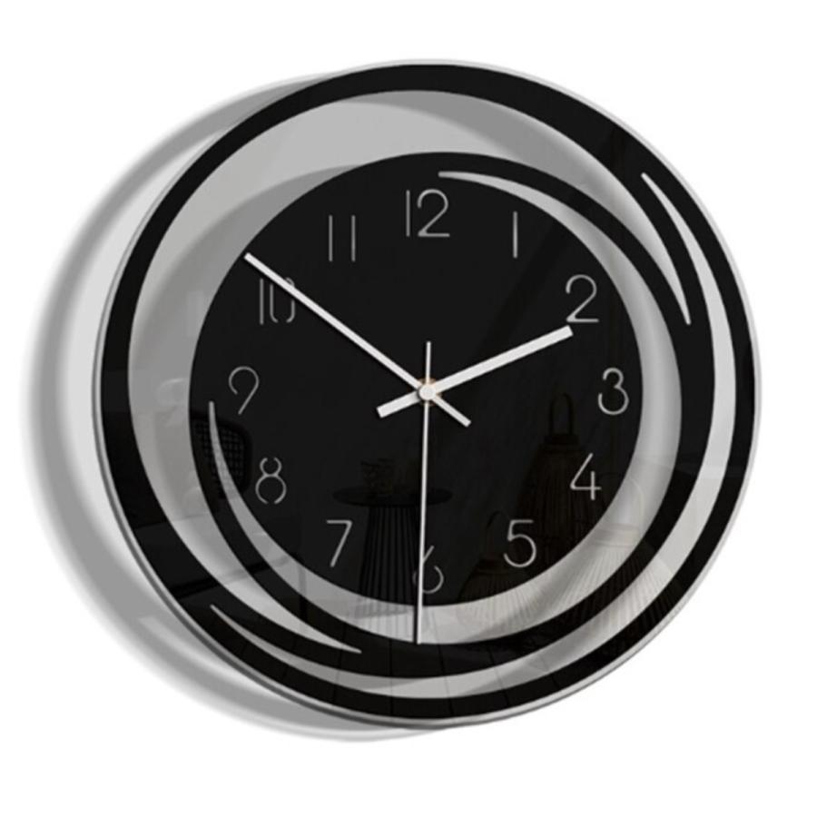 壁掛け時計 モダン ミニマル シンプル アンティーク オシャレ クリスタル ユニーク ウォールクロック スタイリッシュ エレガンス インテリア Wilcon Com