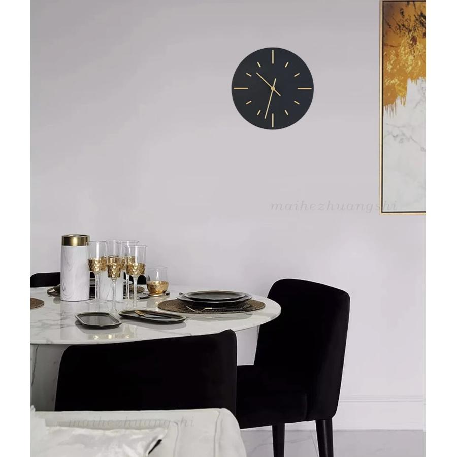 壁掛け時計 高級 シンプル ミニマル スタイリッシュ 北欧 デザイン