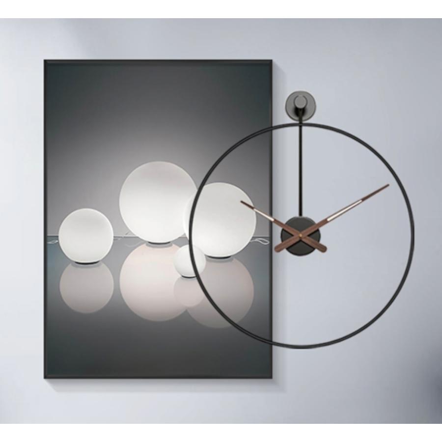 在庫有 絵 壁掛け時計 メタル インテリア リビング 素敵 モダン スタイリッシュ 高級 ショップ プレゼント ユニーク アート モダン ミニマル シンプル 気質アップ Cafeduberry Com