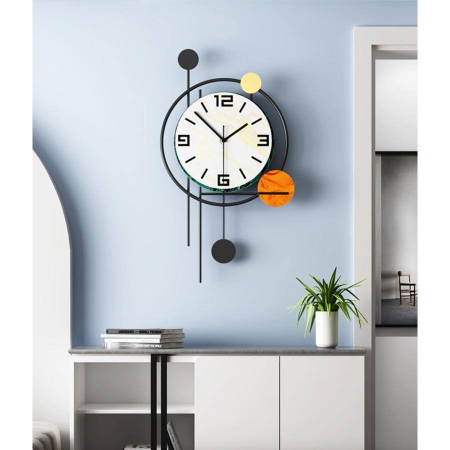 壁掛け時計 ユニーク スタイリッシュ リビング インテリア 引越し祝い
