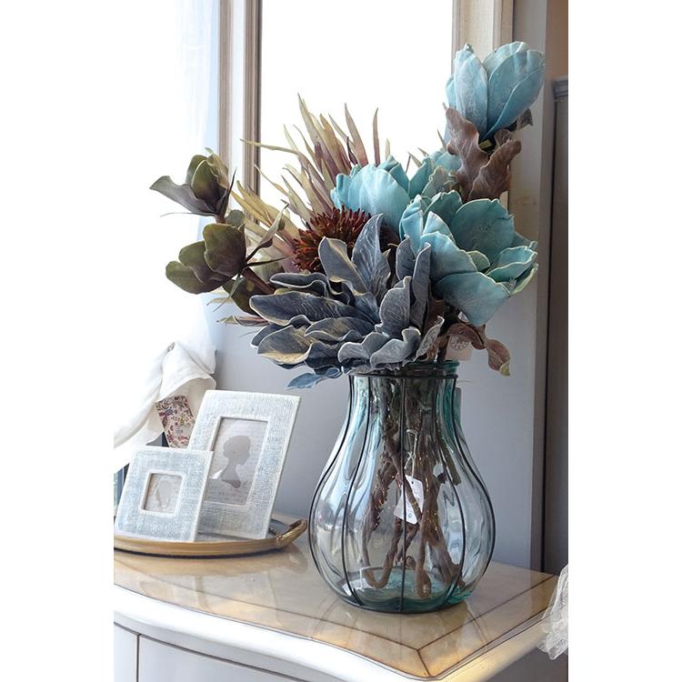 ブルー花瓶 調和パッケージ インテリア 小物 レトロ ヴィンテージク高級 おしゃれ クラシック 北欧 アンティーク ユニーク Frencho Everin 通販 Yahoo ショッピング