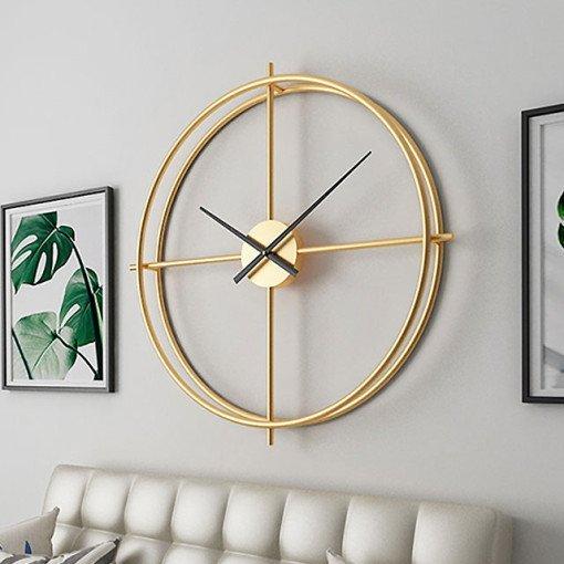 シンプルなゴールド インテリア 壁掛け時計 （カラー/針カラー選択可能） |  | 03