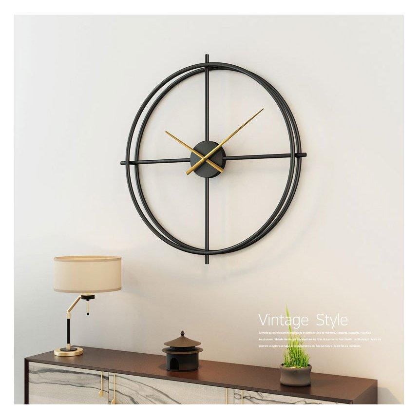 シンプルなゴールド インテリア 壁掛け時計 （カラー/針カラー選択可能） |  | 07