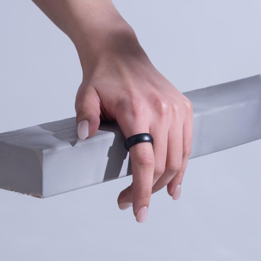 EVERING【公式ストア】決済できるスマートリング 18サイズ(US規格) マットブラック 充電不要 NFC決済 5気圧防水 サイズ交換・返品不可 | EVERING | 09