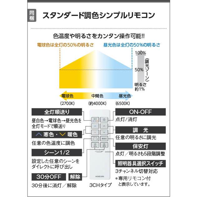 KOIZUMI（コイズミ） KOIZUMI(NS) コイズミ照明 LED調光調色シーリング