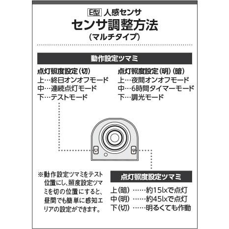 KOIZUMI(NS)コイズミ照明 人感センサ付LEDポーチライト AU42403L 【馬】