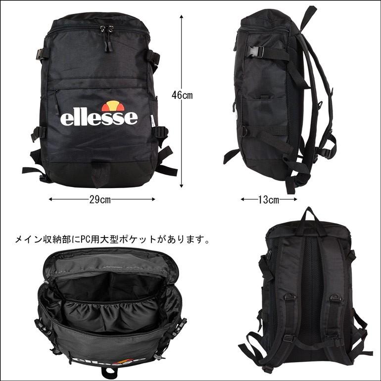 Ellesse エレッセ ロゴプリント スクエアリュックサック スポーツブランドリュック レディースリュック メンズリュック バックパック 通学 通勤 Eb7006 正規品 Els Ever Mall 通販 Yahoo ショッピング