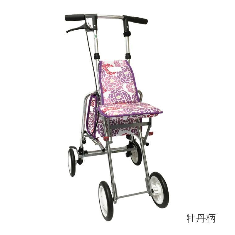 シルバーカー アソシエ 牡丹柄 介援隊 シルバーカー 軽量 アソシエ : 介護用品エバースマイル - 通販