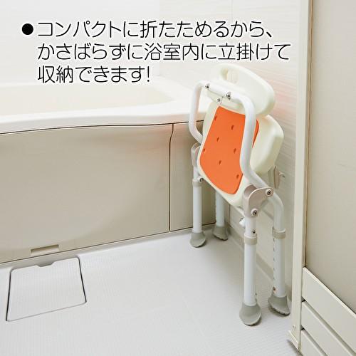 福浴 折たたみコンパクトシャワーチェア (選べる4色) : 介護用品エバー