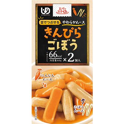 エバースマイルムース食 きんぴらごぼう 8箱セット（ 介護食、常温  