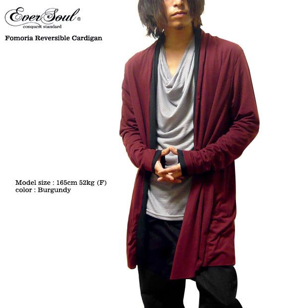 EVERSOUL ロングカーディガン メンズ カーディガン ロング EVERSOUL ロングカーディガン メンズ カーディガン ロング