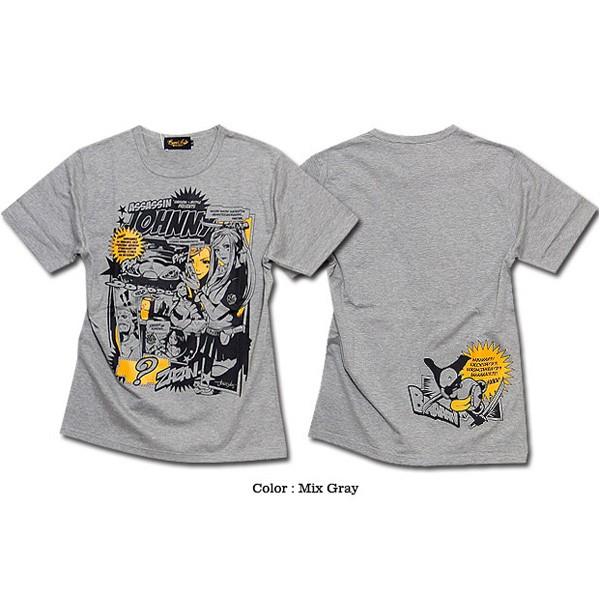 キャラクター プリント Ｔシャツ メンズ 半袖 tシャツ アメコミ おしゃれ かわいい EVERSOUL jb style コラボ イラスト 原宿系 派手 | ブランド登録なし | 05