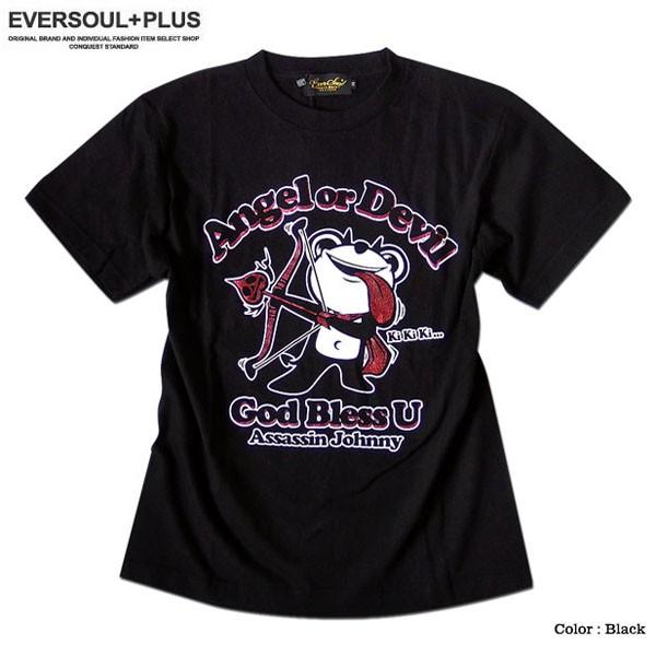 キャラクター プリント Tシャツ メンズ 半袖 tシャツ おしゃれ