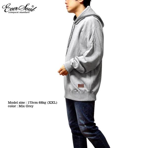 パーカー オーバーサイズ スウェット プルパーカー 裏毛 ポケットレス