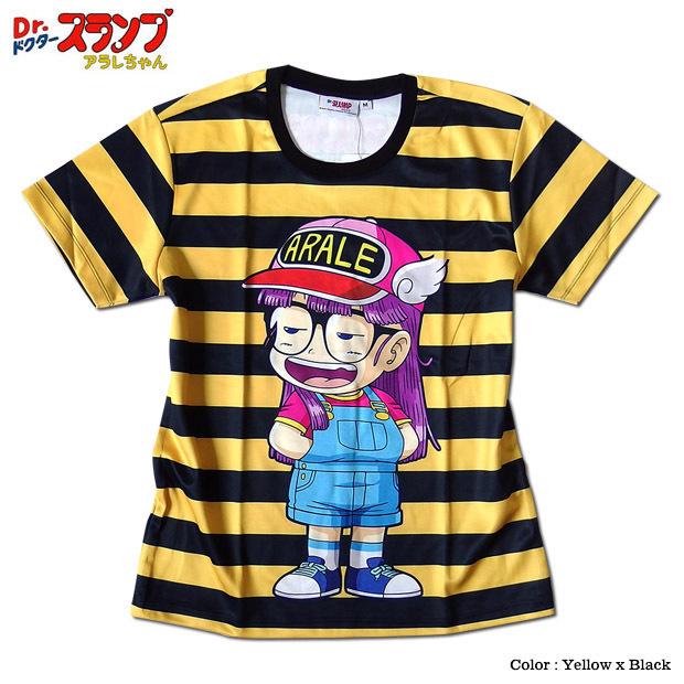 ドクタースランプ アラレちゃん あられちゃん ｔシャツ メンズ 総柄 フルカラー プリント アニメ 半袖 キャラクター 原宿系 ボーダー 派手 Eplus1022 Eversoul Plus メンズファッション 通販 Yahoo ショッピング