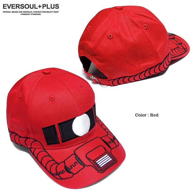 ザク 帽子 キャップ ガンダム シャア専用 ストリートキャップ メンズ ベースボールキャップ 刺繍 原宿系 アニメ コスプレ 赤 レッド |  | 02
