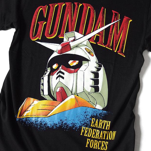機動戦士 ガンダム 初代 RX-78 Tシャツ メンズ グッズ プリント 逆