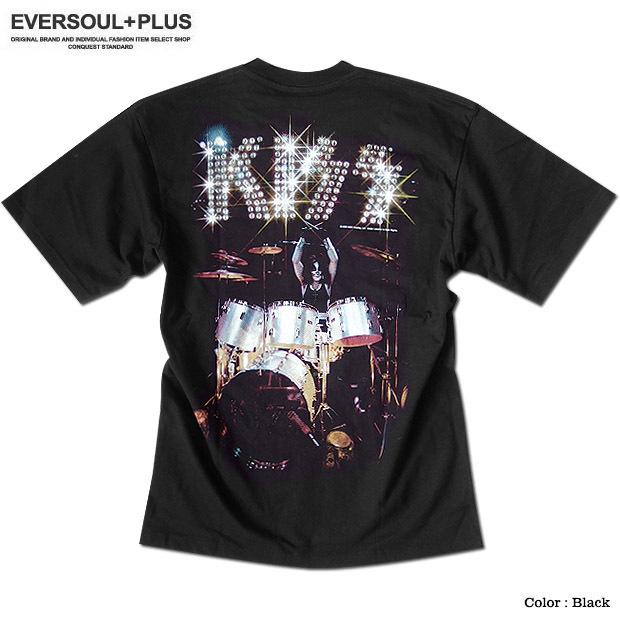 KISS キッス Tシャツ メンズ プリント 厚手 ヘビーウェイト KISS キッス Tシャツ メンズ プリント 厚手 ヘビーウェイト