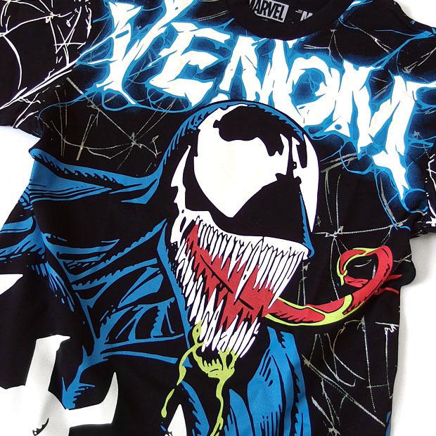 MARVEL ヴェノム ベノム マーベル プリント Tシャツ MARVEL ヴェノム ベノム マーベル プリント Tシャツ