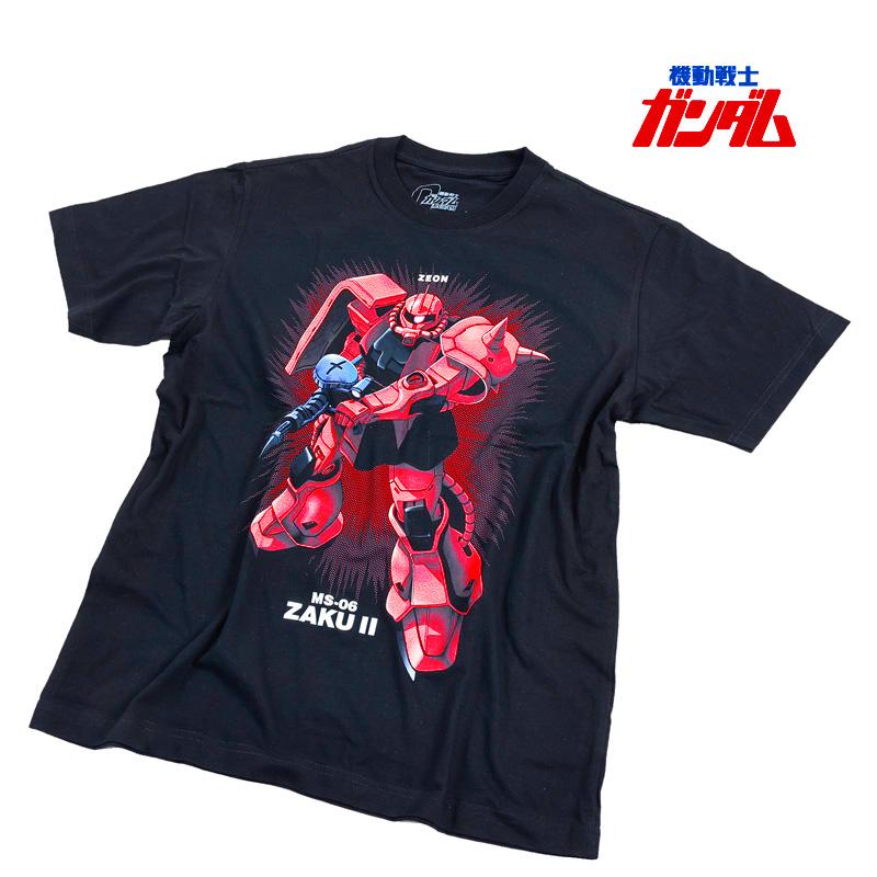 シャア専用 ザク ガンダム Tシャツ メンズ ZAKU 半袖 グッズ 機動戦士