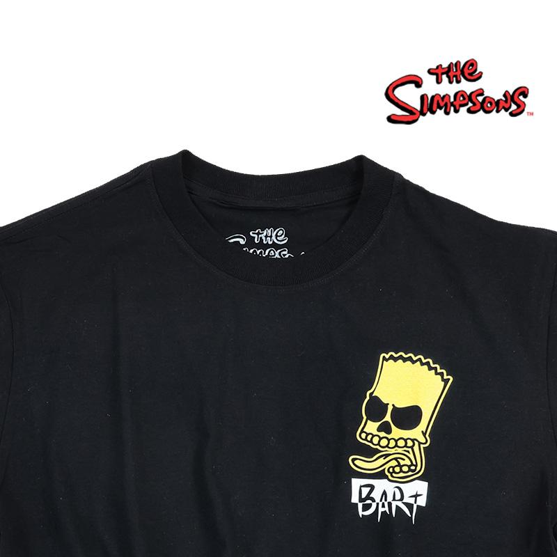 シンプソンズ Tシャツ メンズ バート ブラック 黒 半袖 THE シンプソンズ Tシャツ メンズ バート ブラック 黒 半袖 THE