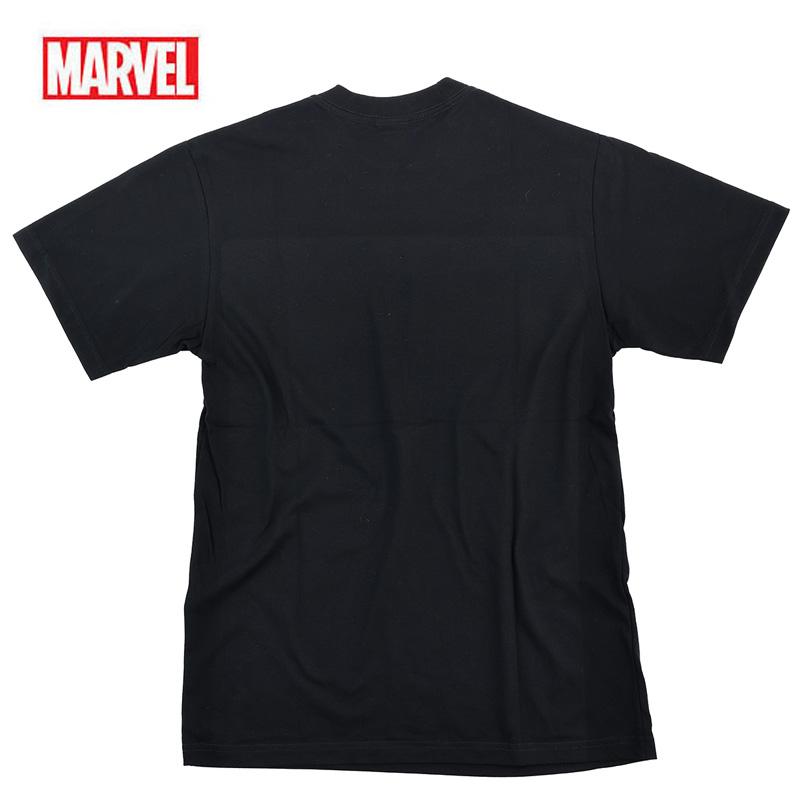 MARVEL マーベル Tシャツ 半袖 ブラックパンサー アベンジャーズ スパイダーマン ソー アメコミ グッズ ギフト ペアルック メンズ 誕生日プレゼント｜eversoul｜09