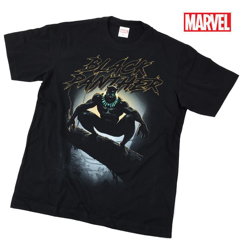 MARVEL マーベル Tシャツ 半袖 ブラックパンサー アベンジャーズ MARVEL マーベル Tシャツ 半袖 ブラックパンサー アベンジャーズ