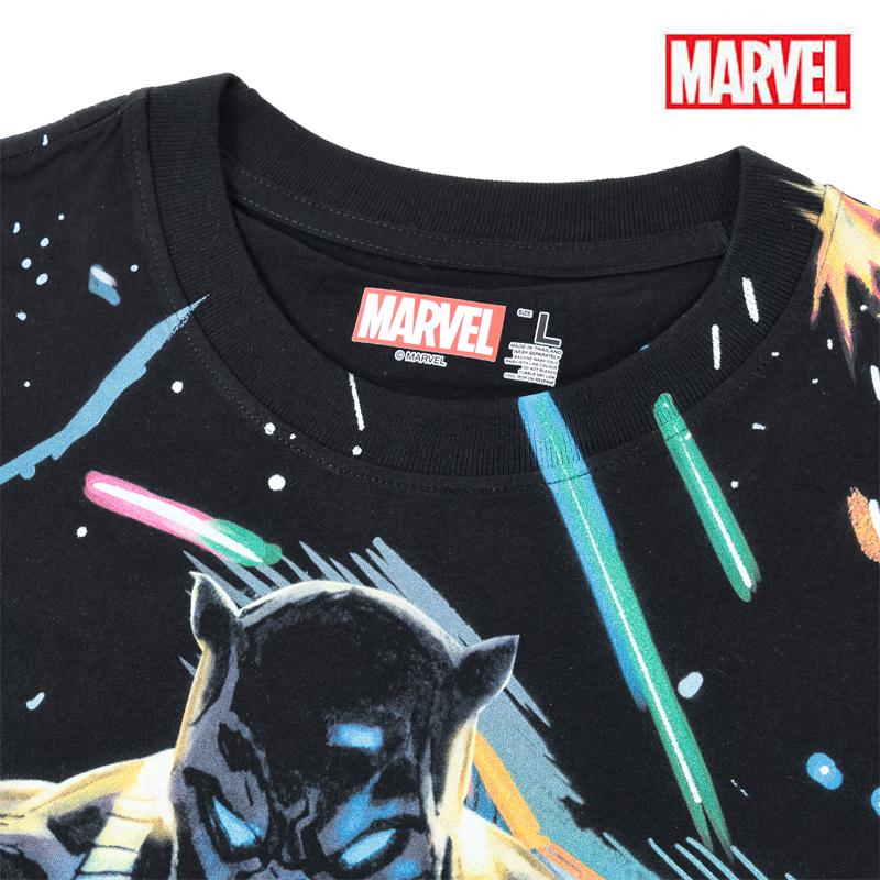 MARVEL マーベル Tシャツ 半袖 ブラックパンサー WAKANDAFOREVER アベンジャーズ スパイダーマン アメコミ グッズ ギフト メンズ 誕生日プレゼント｜eversoul｜14