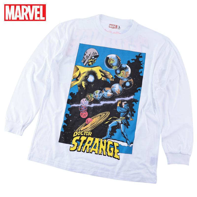 MARVEL（マーベル） ロンT メンズ ドクターストレンジ Tシャツ 長袖