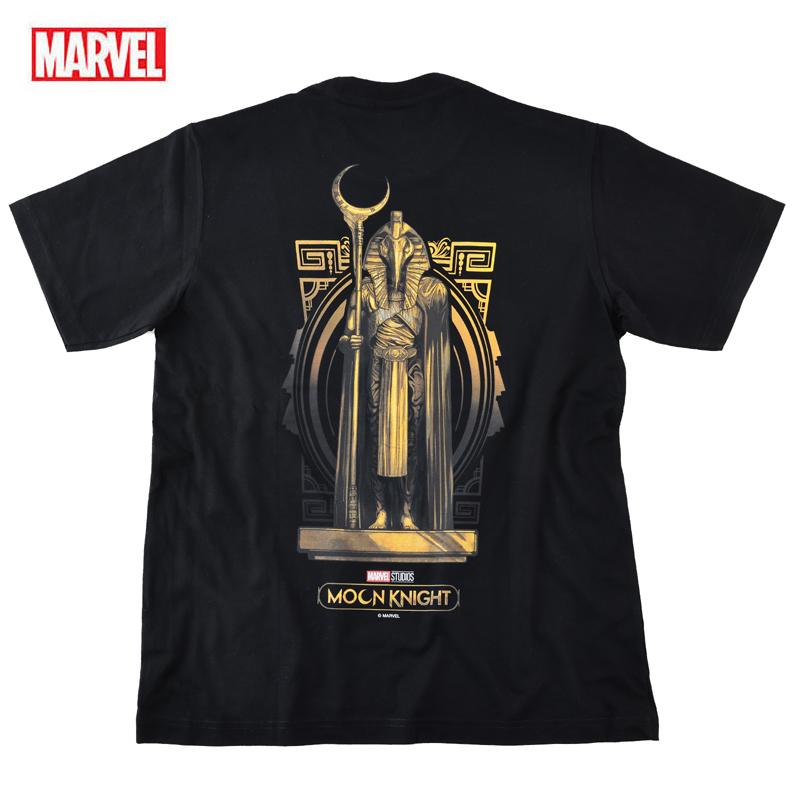 MARVEL マーベル Tシャツ メンズ 半袖 ムーンナイト MOON NIGHT アベンジャーズ スパイダーマン アメコミ グッズ ギフト ペアルック 誕生日プレゼント｜eversoul｜05