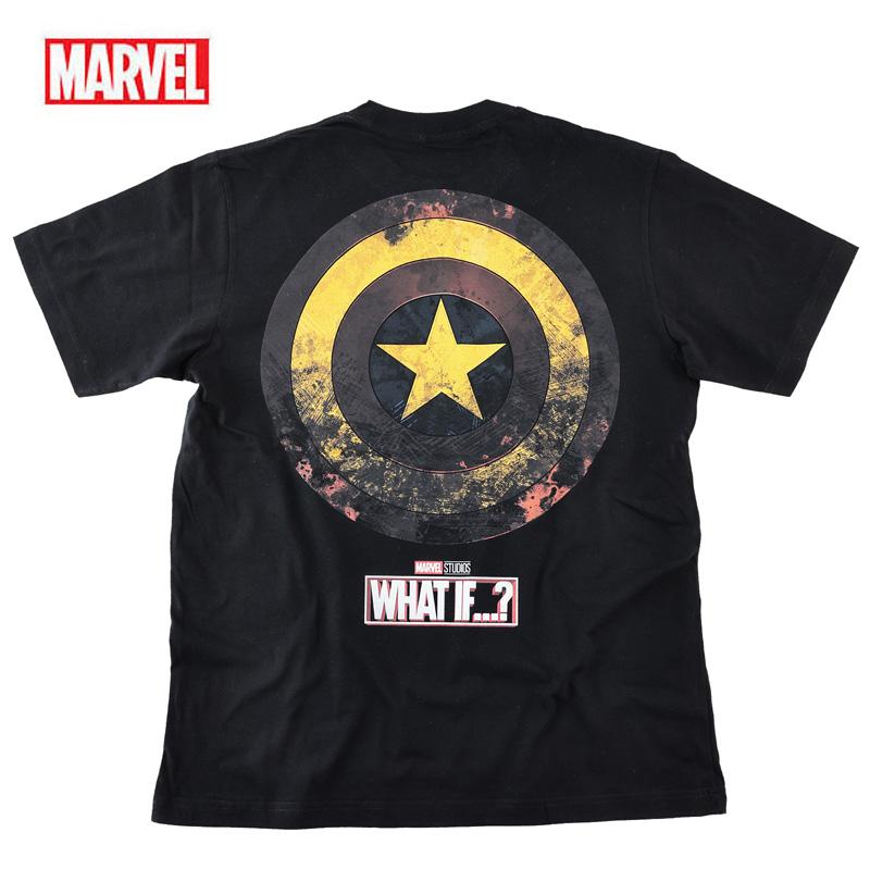 MARVEL マーベル Tシャツ メンズ 半袖 WHAT IF ホワット イフ ゾンビ キャプテンアメリカ アベンジャーズ アメコミ グッズ ギフト ペアルック 誕生日プレゼント｜eversoul｜05