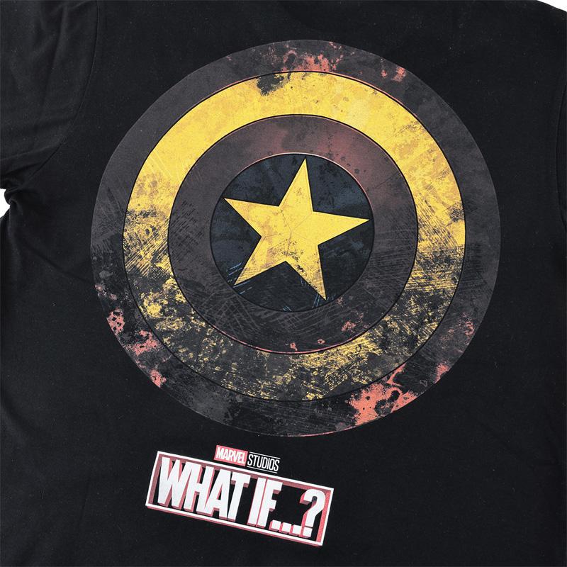 MARVEL マーベル Tシャツ メンズ 半袖 WHAT IF ホワット イフ ゾンビ キャプテンアメリカ アベンジャーズ アメコミ グッズ ギフト ペアルック 誕生日プレゼント｜eversoul｜06