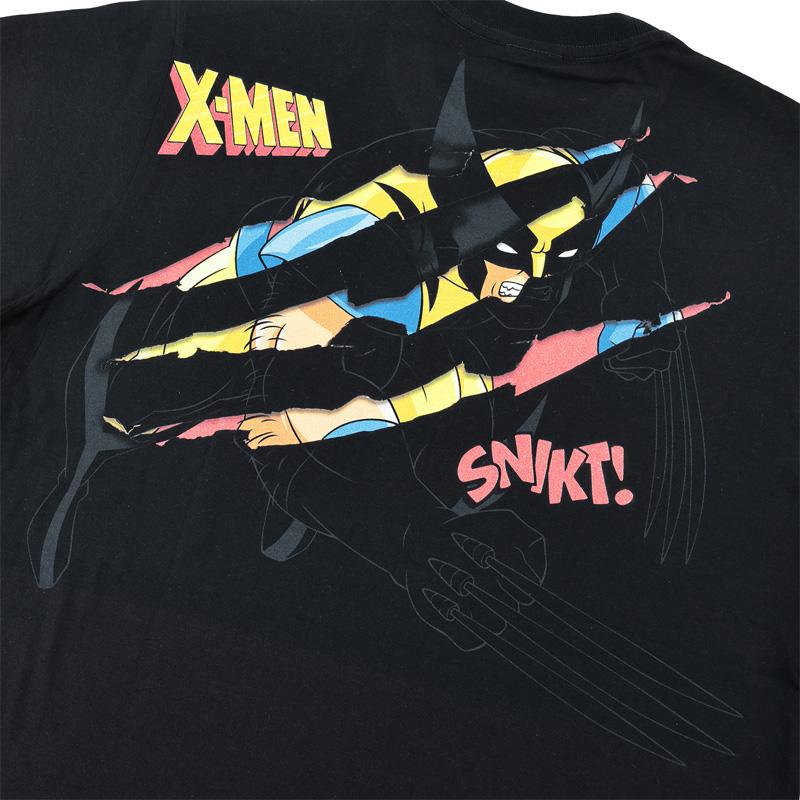 X-MEN ウルヴァリン MARVEL マーベル Ｔシャツ 半袖 プリント キャラクター AVENGERS アベンジャーズ アメコミ tシャツ  アイアンマン グッズ メンズ レディース